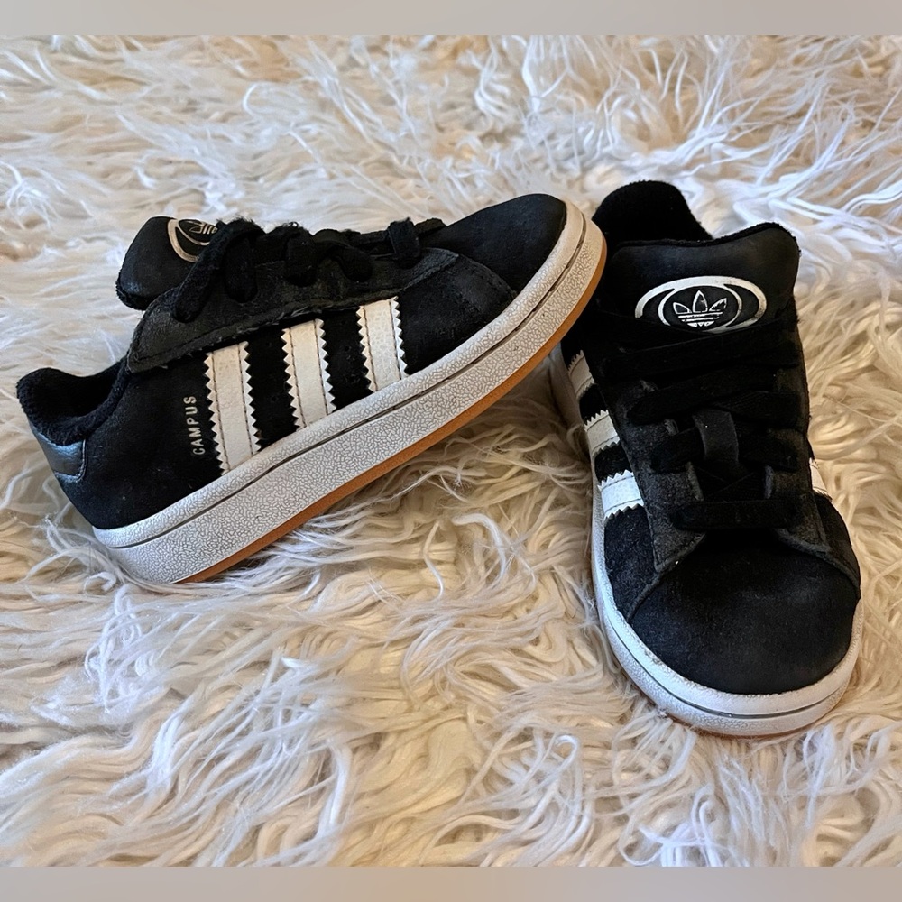 Adidas Campus 00s Comfort Closure Elastic Laces Suede Shoes toddler size 10k